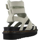 Dr. Martens - Olson - Leren Gladiator Sandalen - Room/Groen