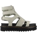 Dr. Martens - Olson - Leren Gladiator Sandalen - Room/Groen