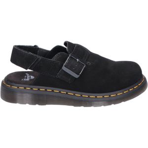 Dr. Martens JORGE II BLACK E.H.SUEDE - Platte sandalenDames Sandalen - Kleur: Zwart - Maat: 37