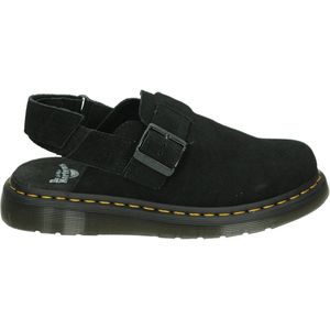 Dr Martens JORGE II BLACK E H SUEDE - Platte sandalenDames Sandalen - Kleur: Zwart