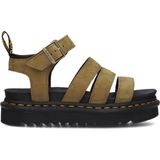 Dr Martens - Blaire Tumbled - Sandalen - Zwart - Lichtgewicht met Verstelbare Gespen