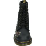 Dr. Martens - 1460 Decayed Roses - Leren Laarzen - Zwart - Klassiek Getrommeld Nappa