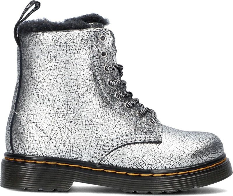Dr. Martens - 1460 Serena J - Winterlaarzen - Zilver - Leer