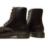 Dr Martens - 1460 Pascal Serena - Laarzen - Donker Khaki - Leer