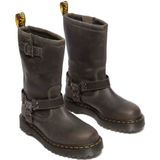 Dr. Martens - Anistone High - Leren Laarzen - Grijs - Dames