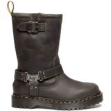 Dr. Martens - Anistone High - Leren Laarzen - Grijs - Dames