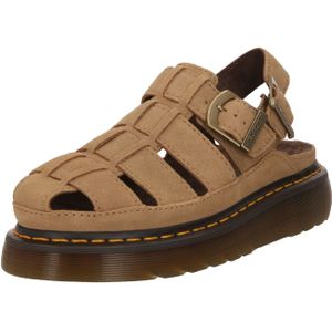 Dr. Martens Wrenlie Bronx Suède Fisherman Sandalenen in Bruinen/Bruin, Grootte: 36