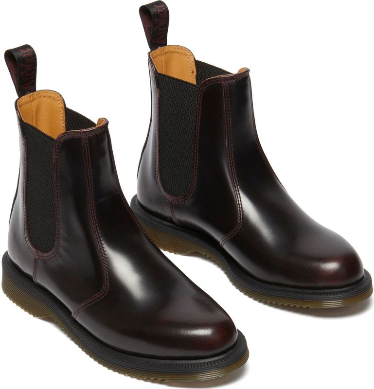 Dr. Martens - Flora - Chelsea Boot - Kersenrood - Arcadia Leer