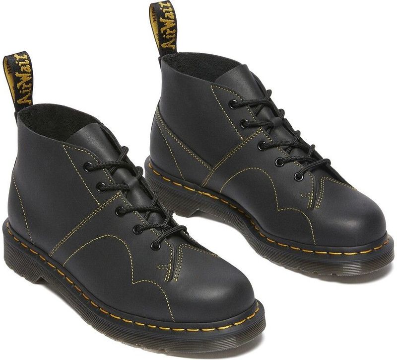 Dr. Martens - Leren Laarzen - Zwart - Leer