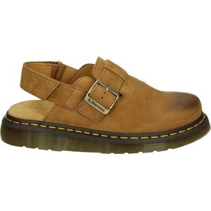 Dr. Martens JORGE II DESSERT BROWN - Platte Sandalen - Kleur: Cognac