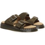 Dr. Martens - Josef - Suède Slide-Sandaal - Groen