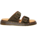 Dr. Martens - Josef - Suède Slide-Sandaal - Groen