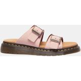 Dr. Martens - Josef - Sandalen - Roze - Nubuckleer - Verstelbare Gespen