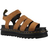 Dr. Martens - Dames Sandalen - Beige - Met Gesp Sluiting