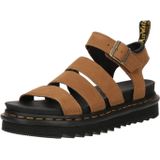 Dr. Martens - Dames Sandalen - Beige - Met Gesp Sluiting