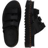 Dr. Martens - Raine Slides - Sandalen - Zwart - Leer