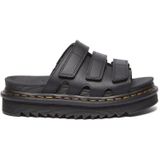 Dr. Martens - Raine Slides - Sandalen - Zwart - Leer