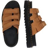 Dr. Martens - Raine Slides - Badslippers - Brown - Leer/Synthetisch