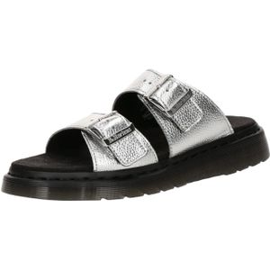 Dr Martens Josef Milled Metallic Sandalen (grijs)