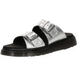 Dr. Martens - Zilveren Josef Sandalen - Dames - Grijs - Leer