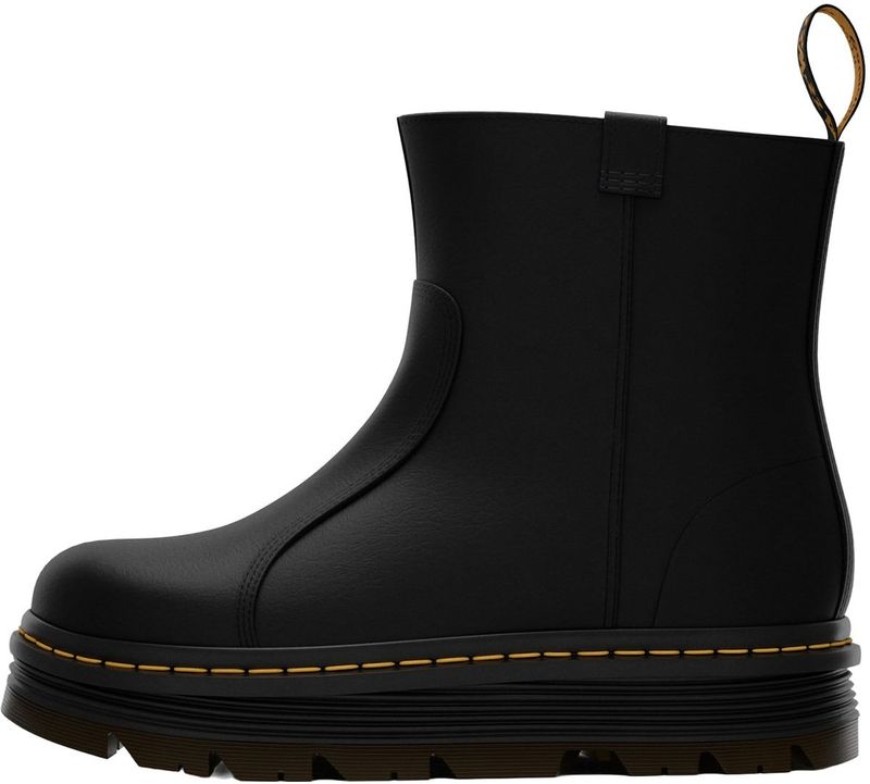 Dr. Martens - ZebZag Rigger - Veterboots - Zwart - Nubuck