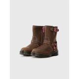 Dr. Martens - Genaya - Veterboots - Bruin/Pink