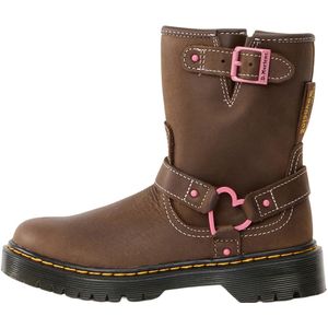 Dr. Martens - Genaya - Veterboots - Bruin/Pink