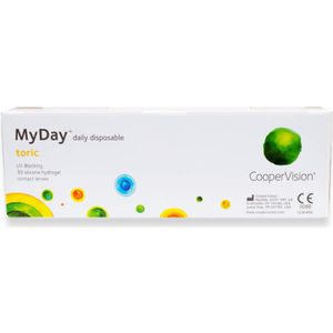 CooperVision - MyDay Daily Disposable Toric - Daglenzen - 30 Lenzen