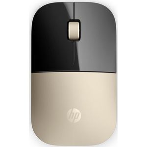 HP - Z3700 - Draadloze Muis - Goud - RF Verbinding - USB Type-A Ontvanger