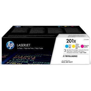 HP 201X Tonercartridge Geel/Magenta/Cyaan - Tri-pack