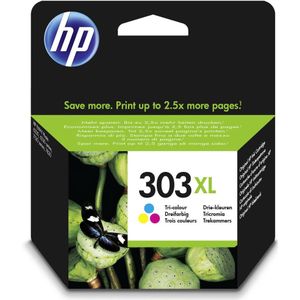 HP - T6N03AE Tricolor Inktcartridge - Multicolor - Hoge Kwaliteit