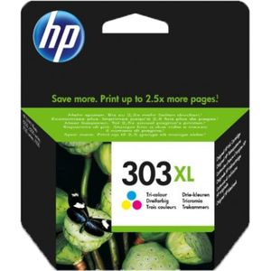 HP 303XL originele high-capacity drie-kleuren inktcartridge