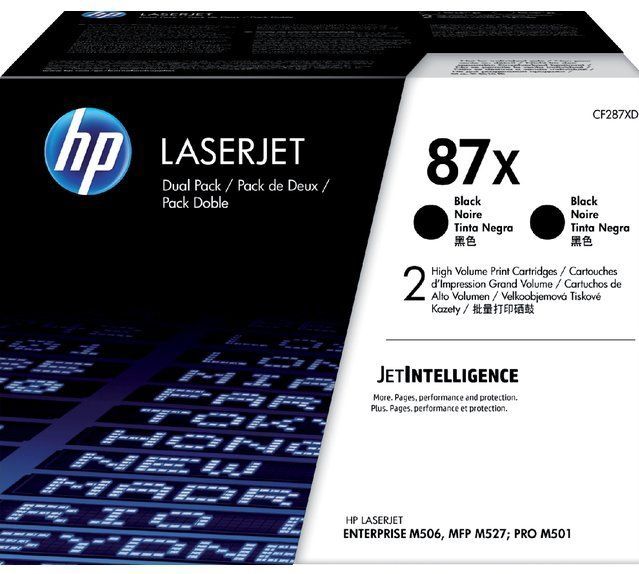 HP Toner-Kartusche HP 87XD schwarz Doppelpack