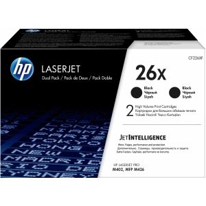 HP 26X 2-pack High Yield Black Original LaserJet Toner Cartridges tonercartridge 2 stuk(s) Origineel Zwart