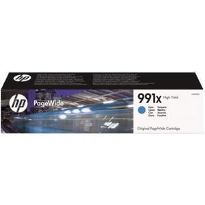 HP 991X cyaan (M0J90AE) - Inktcartridge - Origineel Hoge Capaciteit