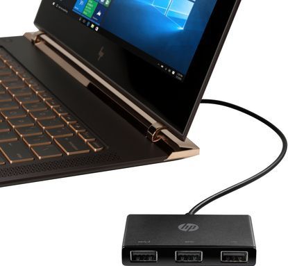 HP USB-C naar USB-A Hub - 3x USB 3.0 - Voor Elite c1030, EliteBook, ProDesk