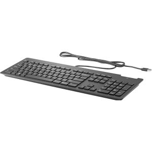 HP Business Slim Smartcard Keyboard toetsenbord Kantoor USB Zwart