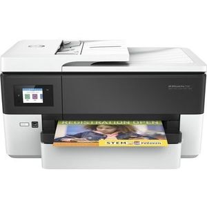 HP Officejet Pro 7720 All-in-One printer - kleureninkjet (kopiëren, scannen, afdrukken, A3, automatische documentinvoer, dubbelzijdig, wifi), zwart, wit