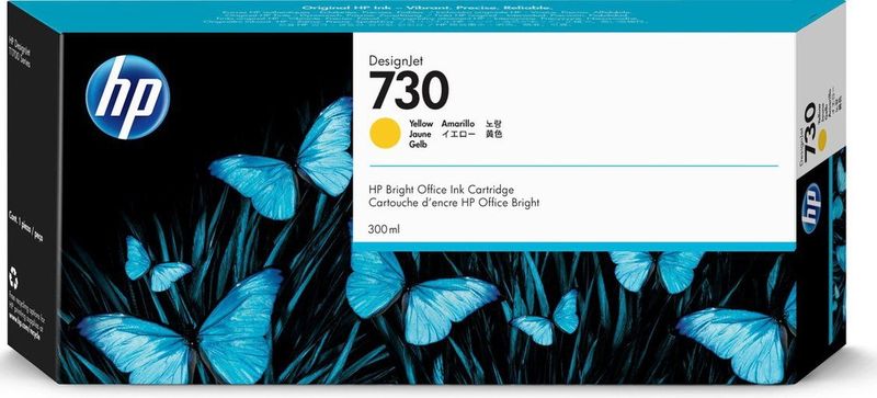 HP 730 300-ml Yellow DesignJet Ink Cartridge printkop