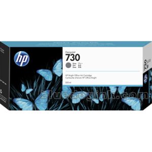Inktcartridge HP P2V72A 730 300ml grijs