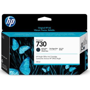 HP 730 (P2V73A) inktcartridge foto zwart hoge capaciteit (origineel)