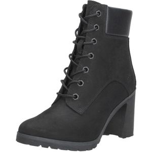 Timberland Allington dames veterboot op hak - Zwart - Maat 38