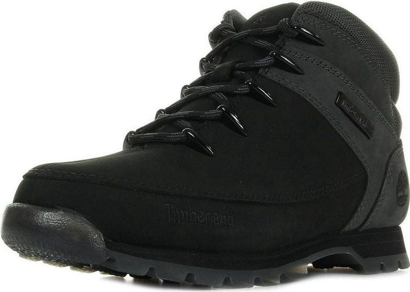 Veterboots - Zwart - Better Leather - ReBOTL™ Stof