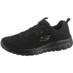 Skechers Sport GRACEFUL GET CONNECTED Sneakers Damesschoenen Zwart