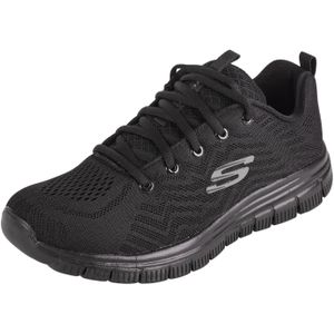 Skechers Graceful - Get Connected Sneaker Freizeitschuh, Halbschuh, Schnürschuh mit Memory Foam