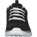 Skechers Sport GRACEFUL GET CONNECTED Sneakers Damesschoenen Zwart