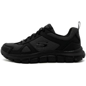 Skechers Track Sneakersschoenen Sneakers - Heren - Zwart - Maat 44