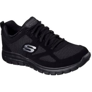 Skechers Burns-Agoura heren sneakers zwart - Maat 48.5 - Extra comfort - Memory Foam