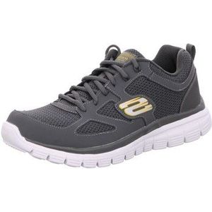 Skechers Burns Agoura 52635-bkgy Low-Top Sneakers voor heren, Grijs, 44 EU