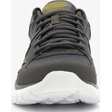Skechers - Burns-Agoura - Heren Sneakers - Grijs - Extra Comfort - Memory Foam